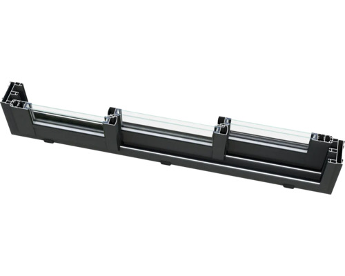 Tvärsnitt av en fönsterprofil