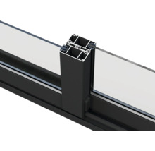 Friggebod PALMAKO Andrea 11,2m² Slide vit/transparent