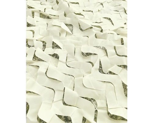 Vitt kamouflagenät för täckning och dekoration