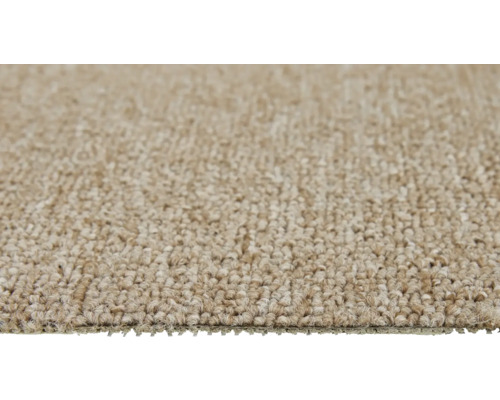 Närbild av en beige matta