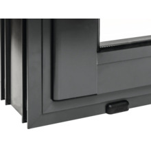 Friggebod PALMAKO Andrea 11,2m² Slide Plus vit/transparent