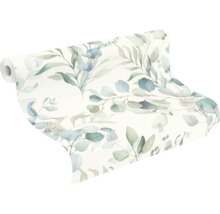 Tapetrulle med bladmönster