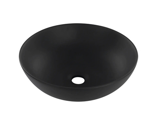 Tvättställ i keramik med rund form