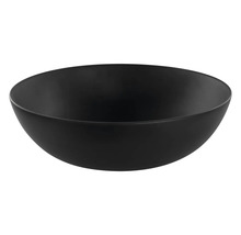 Svart keramikskål