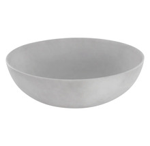 Grå keramisk skål