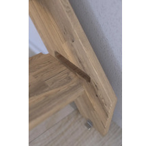 Detaljvy av en trämöbel