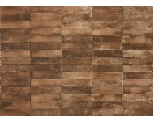 Rektangulära plattor i murstensutseende