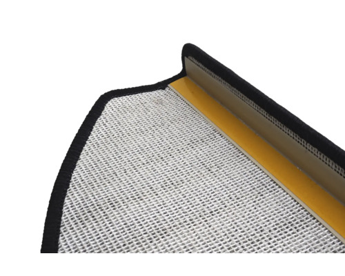 Närbild av halkskydd för matta