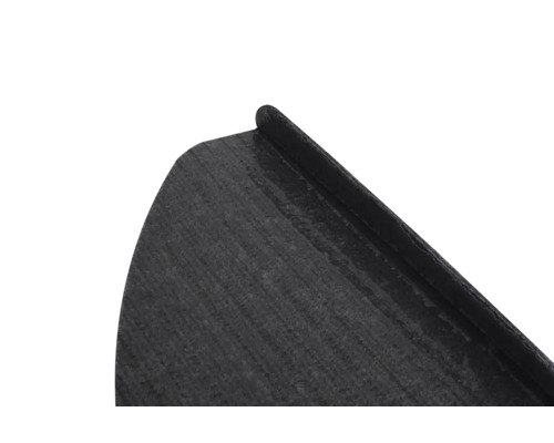 Detaljvy av en takfotsbräda