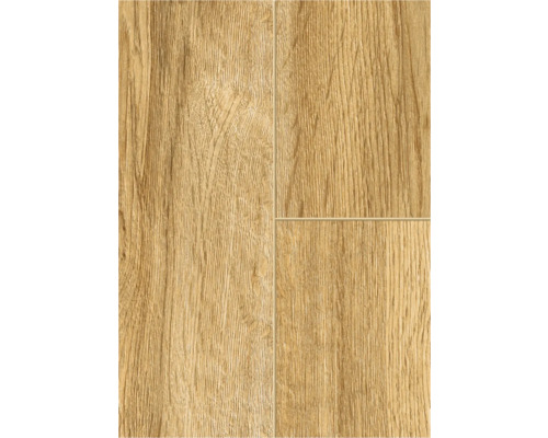 Detaljvy av tre laminatpaneler med trästruktur