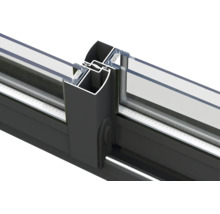 Friggebod PALMAKO Ines 13,7m² Slide Plus natur