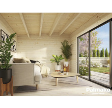Friggebod PALMAKO Ines 13,7m² Slide Plus grå