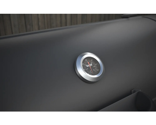 Grill med temperaturvisning