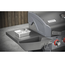 Tenneker Grill med sidobord och aluminiumskål