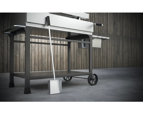 Grillvagn med skyffel