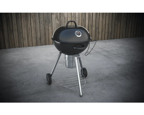 Kolgrillsgrill med termometer