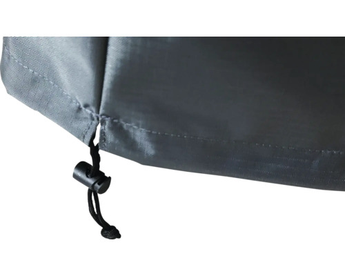 Detalj av skyddshölje med dragsko