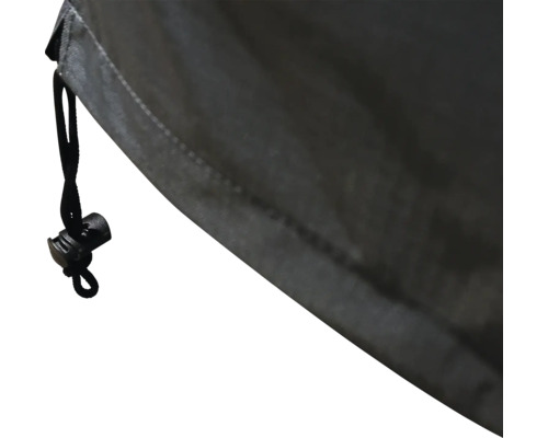 Närbild av ett skyddsfodral med dragsko