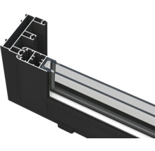 Attefallshus PALMAKO Andrea 11,2+7,9m² Slide plus vit/transparent