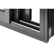 Attefallshus PALMAKO Andrea 11,2+7,9m² Slide plus vit/transparent