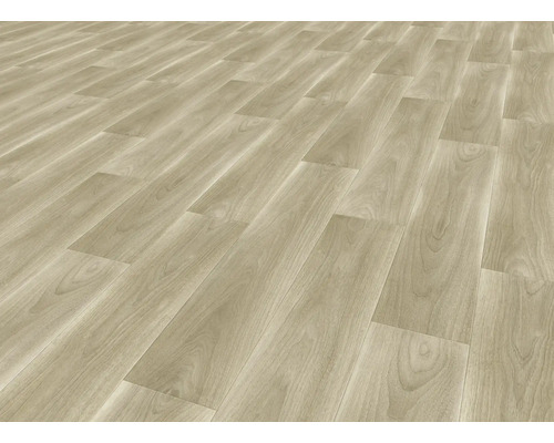 Golvbeläggning med träutseende lagd