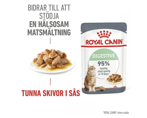 Royal Canin Digestive portionsförpackning för kattfoder