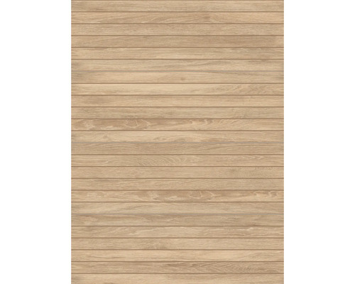 Träpanel med horisontella brädor för vägg eller golv.