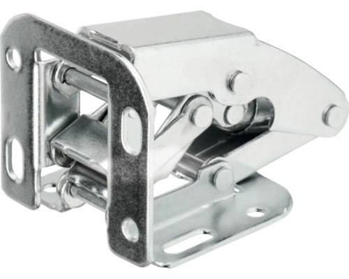 Vikbart gångjärn av metall