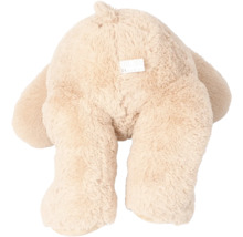 Bakifrånvy av ett teddybjörn gosedjur