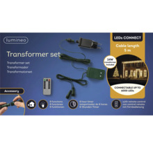 Lumineo transformatorset med 5 meters kabel och fjärrkontroll