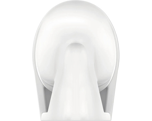 Keramisk toalettspolning uppifrån