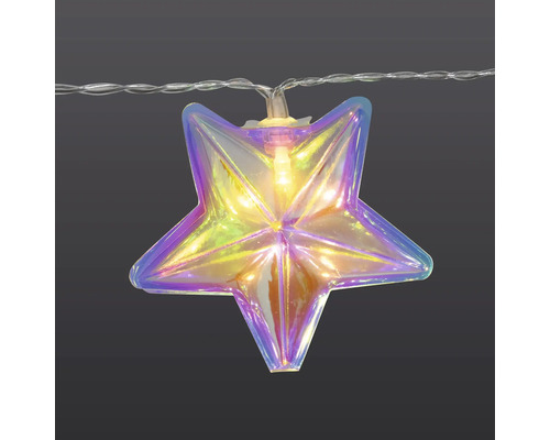 Ljusslinga med stjärnor