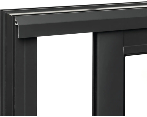 Detaljvy av en fönsterram