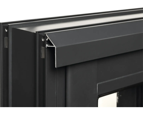 Detaljvy av en fönsterkarm