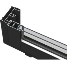 Attefallshus PALMAKO Andrea 17,1m² Slide Plus vit/transparent