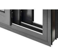 Attefallshus PALMAKO Andrea 17,1m² Slide Plus vit/transparent