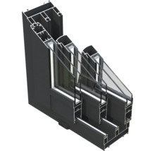 Attefallshus PALMAKO Andrea 17,1+7,9m² Slide Plus vit/transparent