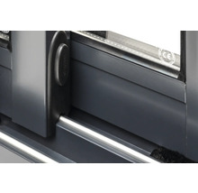 Attefallshus PALMAKO Andrea 17,1+7,9m² Slide Plus vit/transparent