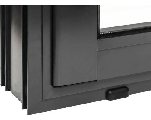 Detaljvy av ett fönster