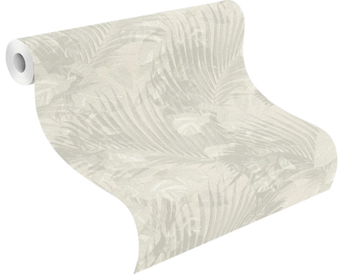 Tapetrulle med bladmönster