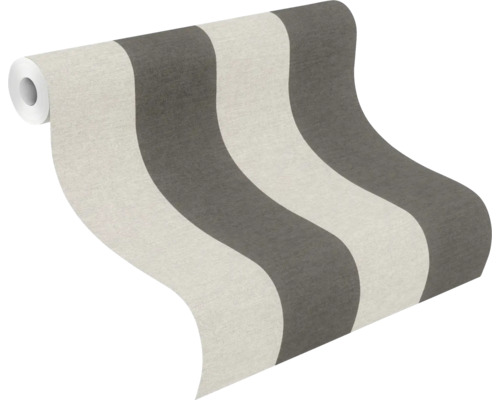 Tapetrulle med randigt mönster