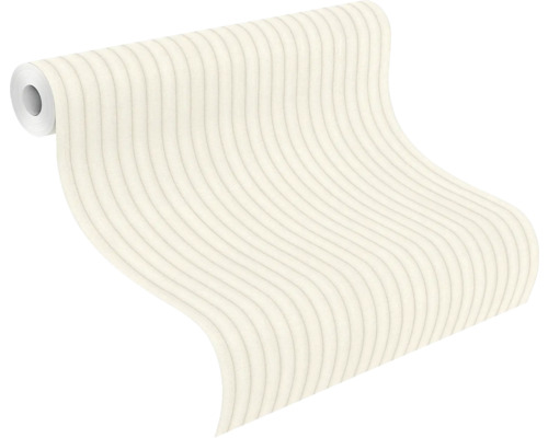 Tapetrulle med randigt mönster