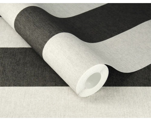 Tapetrulle med randigt mönster