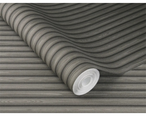 Tapet med träpaneldesign