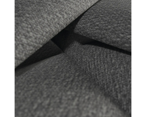 Närbild av grått möbeltyg