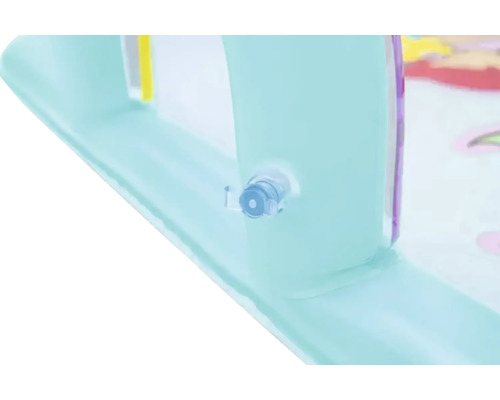 Detalj av en uppblåsbar pool