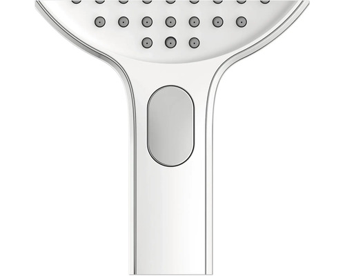 Duschmunstycke med stråltypsomkopplare