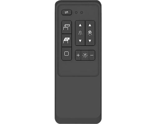 Fjärrkontroll för styrning av persienner och belysning