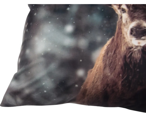 Dekorativ kudde med hjortmotiv