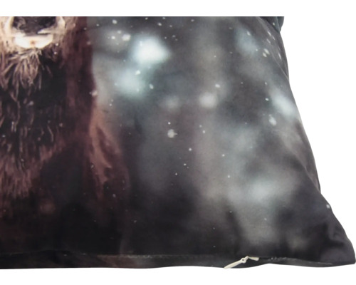 Dekorativ kudde med björnmotiv och stjärnhimmel